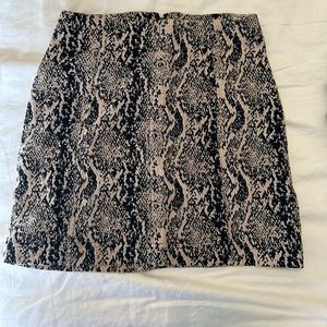 Free people mini skirt